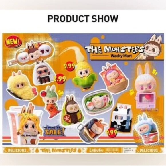 Popmart Labubu Wacky Mart Collectible Blind Box - Picture 3 of 6